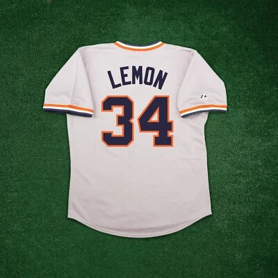 Chet Lemon 1984 Detroit Tigers Cooperstown Grey Road Throwback Jersey - Image 1 of 4