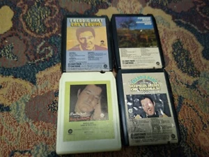 Freddie Hart Country Lot of (4) 8-track tapes Greatest Easy Loving Hang in There - Picture 1 of 6