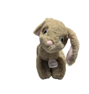 Manhattan Toy Plush Floppies Brown Bunny Rabbit 8” Stuffed Animal Embroidered - Picture 1 of 16