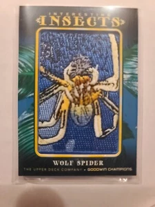 2022 Goodwin Champions Interesantes Insectos Fabricados Parche Lobo Araña #IP-52 - Imagen 1 de 2