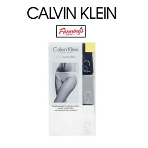 Calvin Klein Seamless Bikini Signature Logo Waistband 3 Pack J61 - Picture 1 of 8