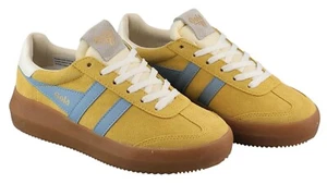 GOLA Athena CLB573 Pollen Air off White Gum gelb Echtleder Damen Sneaker - Bild 1 von 11