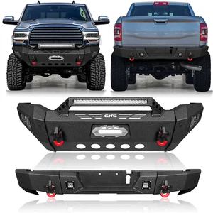 Vijay Front/Rear Bumper Fits 2019-2024 Dodge RAM 2500/3500 W/LED Lights - Picture 1 of 38