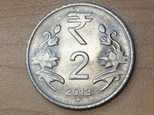 2013 India 2 Rupees Noida Mint - Picture 1 of 2