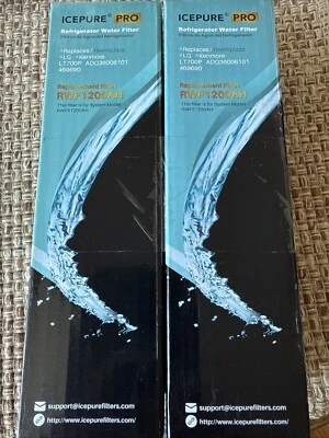 ICEPURE PRO RW1200AH Refrigerator  Water Filter -New Sealed - Image 1 of 4