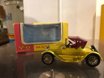MATCHBOX 1/43 ART. Y-6 CADILLAC 1913 models of yesterday vintage epoca - Immagine 1 di 4