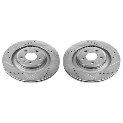 PowerStop Disc Brake Rotor Set - Fits Audi S4 2010-2011, Audi S5 2008-2011 Power - Image 1 of 4