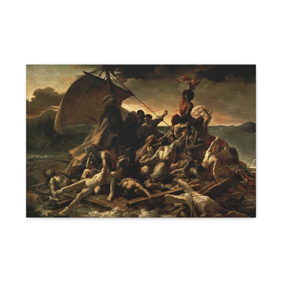 The Raft of the Medusa Matte Canvas, Stretched, 1.25" - Image 1 of 1