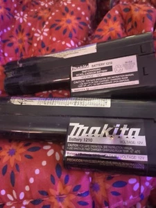 2, MAKITA 12 VOLT 3.0Ah NiCd RECHARGEABLE BATTERY PACK 1210 OEM REPLACEMENT PART - Picture 1 of 3