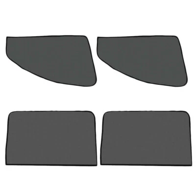 Car Side Front Rear Window Sun Shade Covers UV Protection Mesh Shield Trim - Image 1 of 4