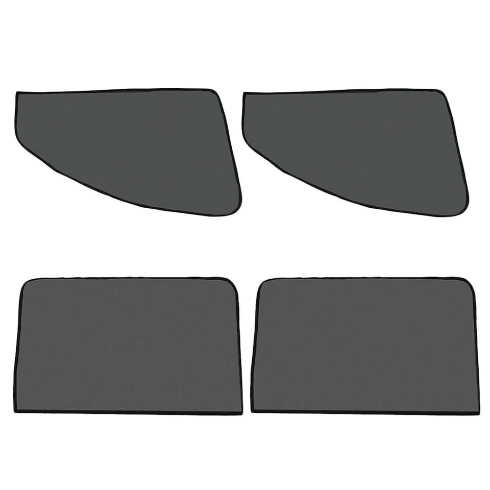 Car Side Front Rear Window Sun Shade Covers UV Protection Mesh Shield Trim - Image 1 of 4