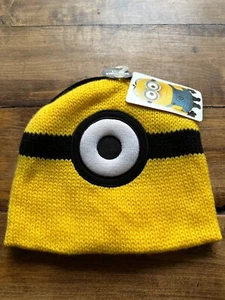 Despicable Me 2 Minion Reverseable Kids Beanie (1 Size Fits M) - Picture 1 of 8
