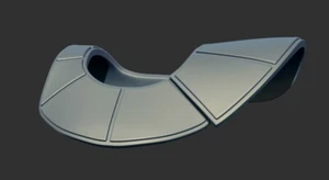 Caldero flexible personalizado estilo Comandante Clone Wars animado para figuras de Star Wars - Imagen 1 de 1