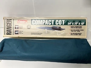 CUNA COMPACTA COLEMAN CAMPING RANGER ALUMINIO/LONA 24 X 72 X 10 - Imagen 1 de 9