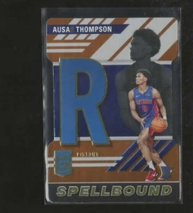 AUSAR THOMPSON SP ROOKIE ORANGE DIE CUT SPELLBOUND INSERT 2023-24 PANINI ELITE - Bild 1 von 2