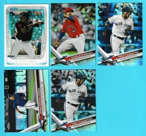 (5) card Blue Jays Refractor lot 2017 Topps Chrome 2011 Bowman Donaldson Stroman - Picture 1 of 2