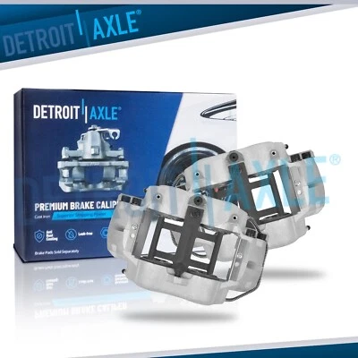 Pair Front Brake Calipers for GMC C4500 C5500 C6500 C7500 Topkick Workhorse W24 - Image 1 of 4