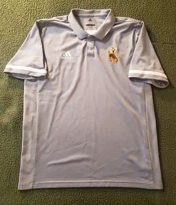 Adidas ClimaCool Men's Size Large Grey University of Wyoming Cowboys NCAA Polo - Bild 1 von 9