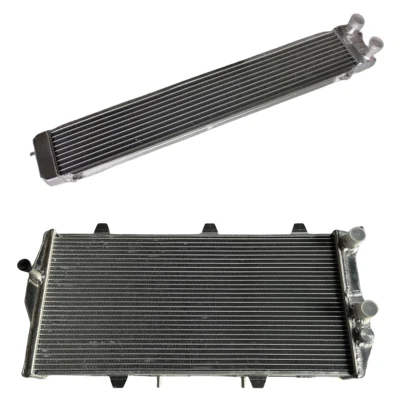 For AUDI 200 TURBO 20V C3 QUATTRO 3B MT 1989-1991 Main radiator &AUX radiator Foto 1 de 4
