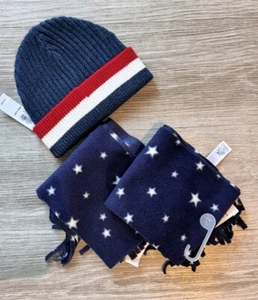 Old Navy Toddler Boys Hat And Scarfs Lot Of 3 NWT - Picture 1 of 7