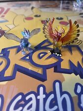 Pokemon HO OH Lugia Vintage  Tomy Figures CGTSJ NINTENDO Translucent ￼SUPER RARE