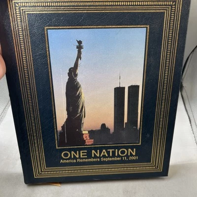 Easton Press One Nation - America Remembers September 11, 2001 Leather - Image 1 of 4