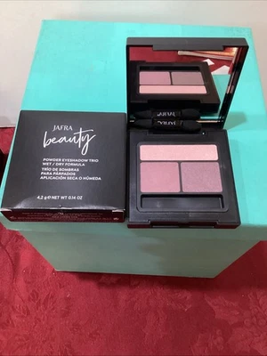 Jafra Beauty Powder Eyeshadow Trio Wet/dry Formula Amethyst - Image 1 of 2