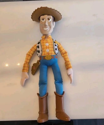 RARE Giant Toy Story Woody Pixar Doll 32" 2.5 Feet Mattel Lifesize Action Figure - Image 1 of 4