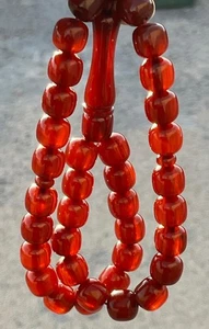 German Ottoman Faturan Antique Rosary  فتوران الماني انتيك عرق دخاني حسين زايد - Picture 1 of 24