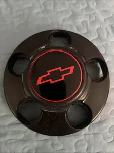 Chevrolet Black 454SS Sport Truck Style Center Caps 1989-1993 (1) Used Cap - Picture 1 of 6