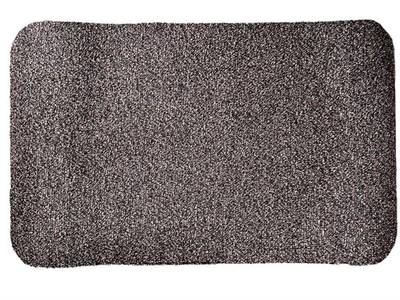 Fußmatte, Saugaktivmatte, Schmutzfangmatte ca. 50x80 cm Braun, Fußabstreifer - Bild 1 von 4