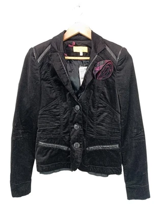 BIBA Blazer corto Mujeres Blazer Talla EU 34 negro look casual - Imagen 1 de 4