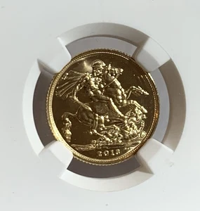 Moneda de oro soberana de Gran Bretaña 2013 MS66 - Imagen 1 de 3