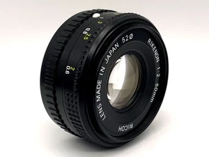 Objetivo Ricoh 50mm 1:2 Rikenon distancia focal fija (Pentax K) - Imagen 1 de 4