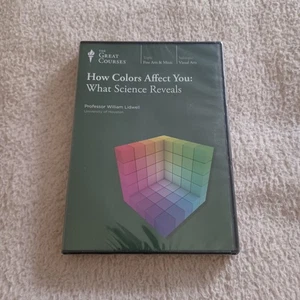 GREAT COURSES How Colors Affect You: What Science Reveals DVD ***NEW*** - Picture 1 of 3