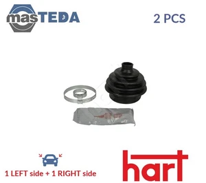 417 388 CV JOINT BOOT KIT PAIR FRONT RIGHT LEFT WHEEL SIDE HART 2PCS NEW - Picture 1 of 5