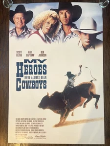 Locandina film vintage originale I miei eroi sono sempre stati cowboy 1991 27x40" - Foto 1 di 3