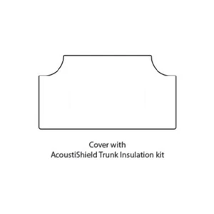 Trunk Floor Mat Cover for 1975 Plymouth Road Runner Ultra High Definition Rubber - Bild 1 von 10