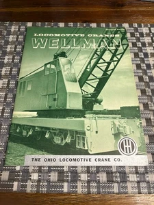 Wellman Lokkrane — Ohio Lokkrane SELTEN ORIGINAL ~1954 - Bild 1 von 8