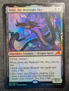 Junji, the Midnight Sky - Foil Promo Pack - Kamigawa Neon Dynasty (MTG) - Bild 1 von 2