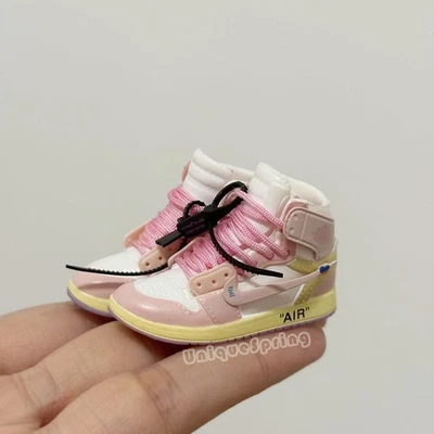 1/6 Scale Sneakers Sport Shoes Female Male Action Figure Doll  Accessories Pink - Image 1 of 4