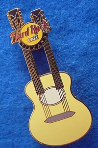 TIJUANA TOM PETTY MEMORABILIA WALL CREAM DOUBLENECK GUITAR Hard Rock Cafe PIN LE - Picture 1 of 1