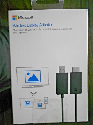 Microsoft Wireless Display Adapter v.2,  Model 1733, P/N P3Q-00001 Tested - Image 1 of 4