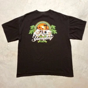 Maglietta Yuengling Lager Retro Tropicale Cane Cucciolo Birra - Taglia XL - Foto 1 di 7