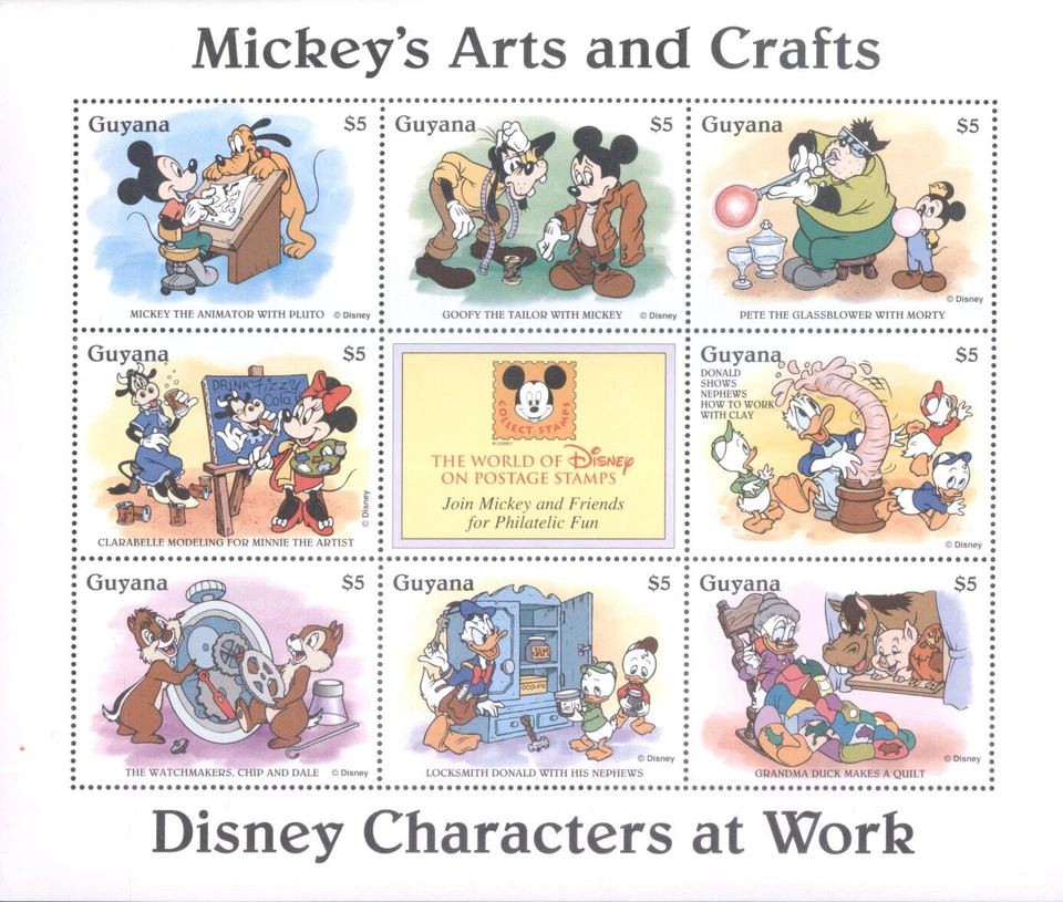 (703298) Disney, Arts and Crafts, Glassblower, Guyana - Image 1 of 1