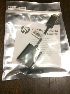 New original HP HDMI to VGA adapter cable adapter 700568-001 701943 - Image 1 of 2
