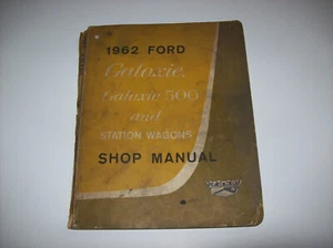 1962 FORD Galaxie GALAXIE 500 and Station Wagons Shop Manual, MISSING PAGES, x - Bild 1 von 14