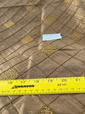 Designer Quality 100% Silk Shantung Novelty fabrics!!! - Image 1 of 4