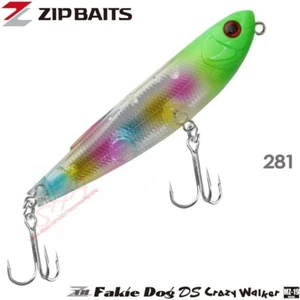 Zip Baits ZBL Fakie Dog DS Crazy Walker 8.2 g, 70 mm topwater color 281 - Picture 1 of 1