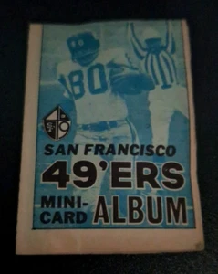 "RAR" 1969 TOPPS FOOTBALL MINI-KARTEN ALBUM #15 SAN FRANCISCO 49ERS KOMPLETT (10) - Bild 1 von 5